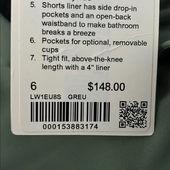 Lululemon Athletica Align Cami Strap Dress in Eucalyptus Green NWT! - Picture 11 of 11